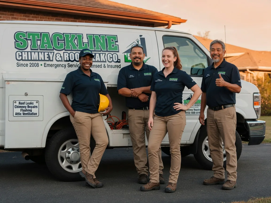 Chimney flashing repair company in Huntley, MT